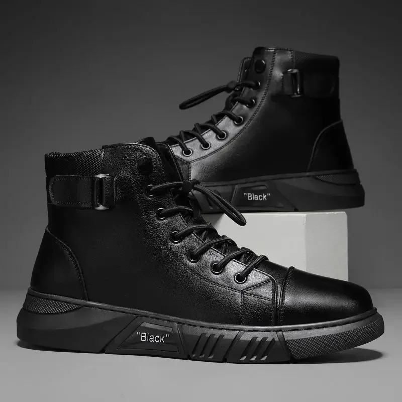 black boots mens