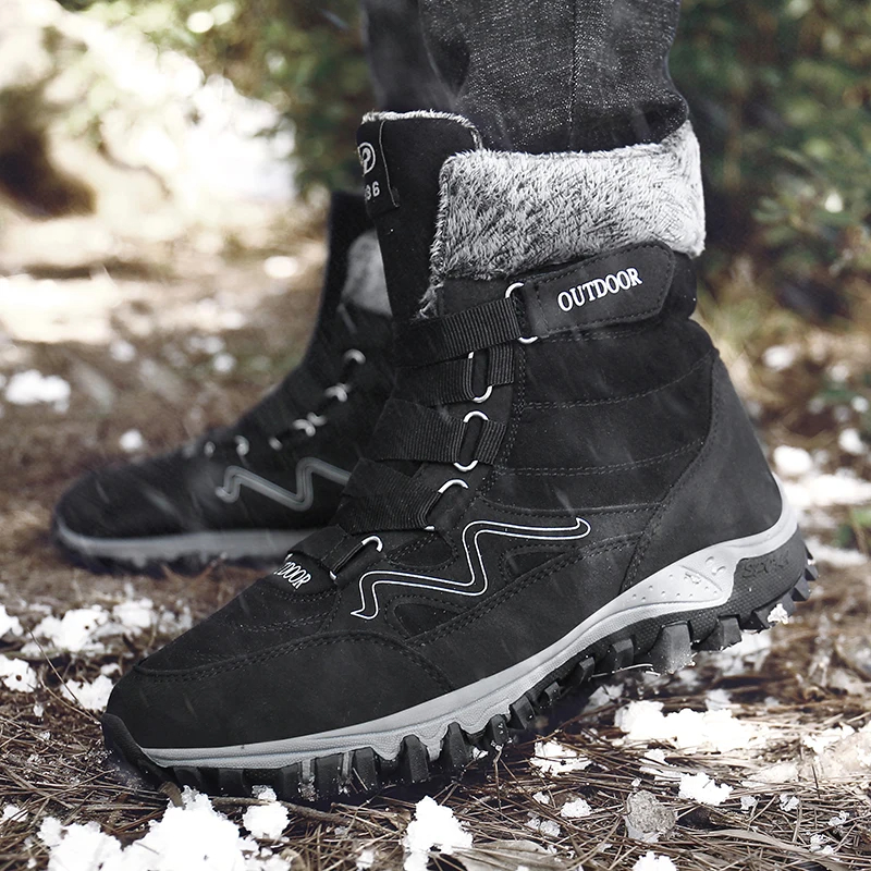 snow hiking boots