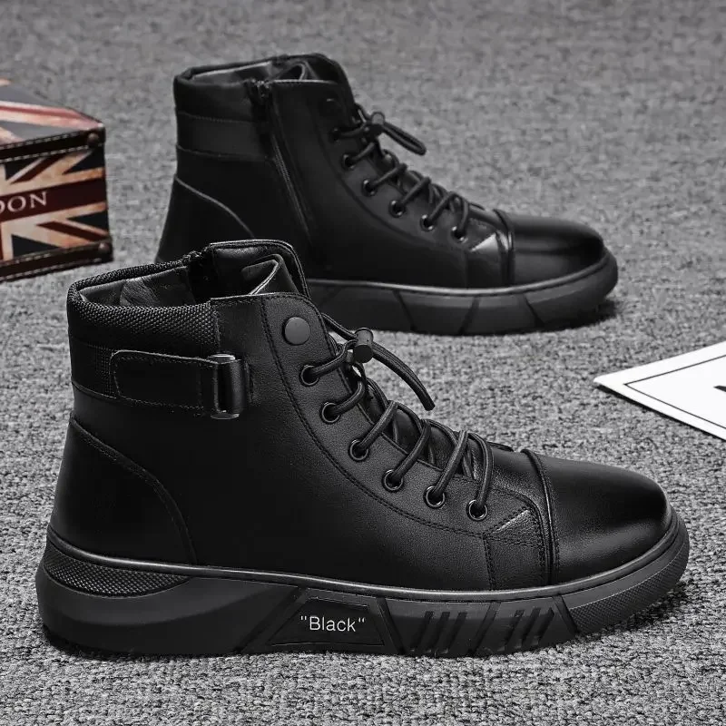 black boots mens