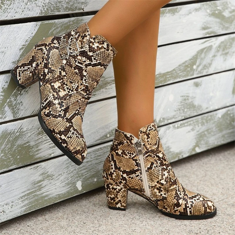 women’s snake boots