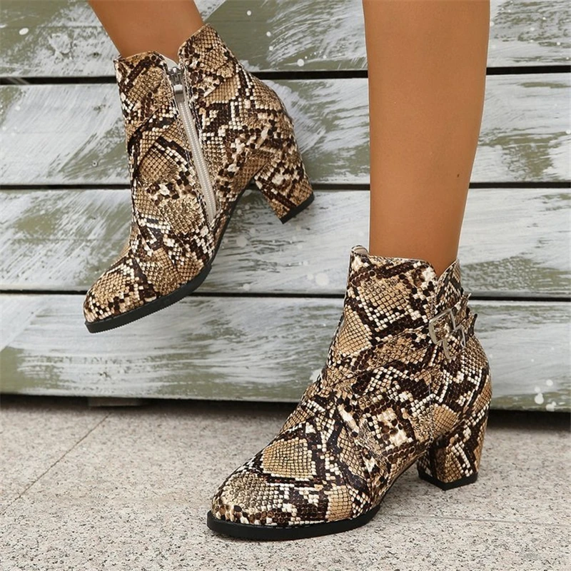 women’s snake boots