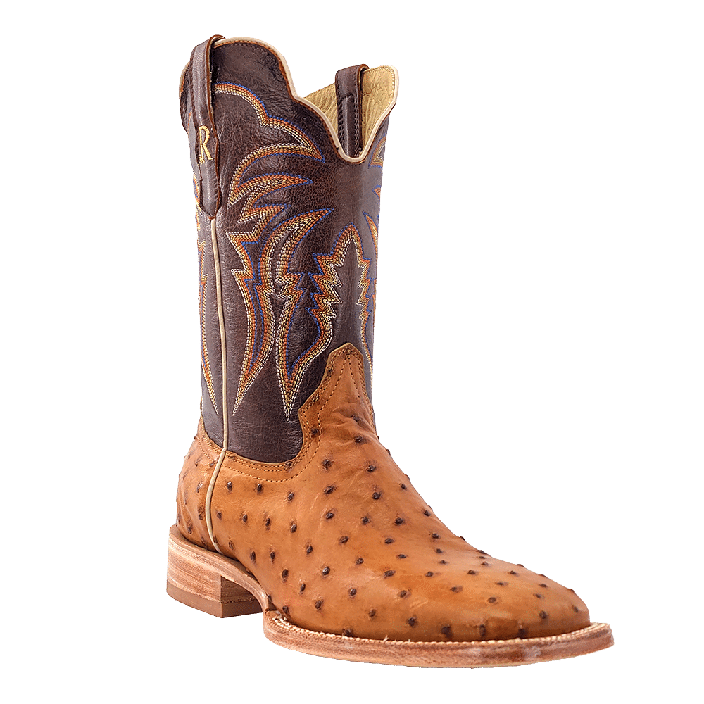 full quill ostrich boots