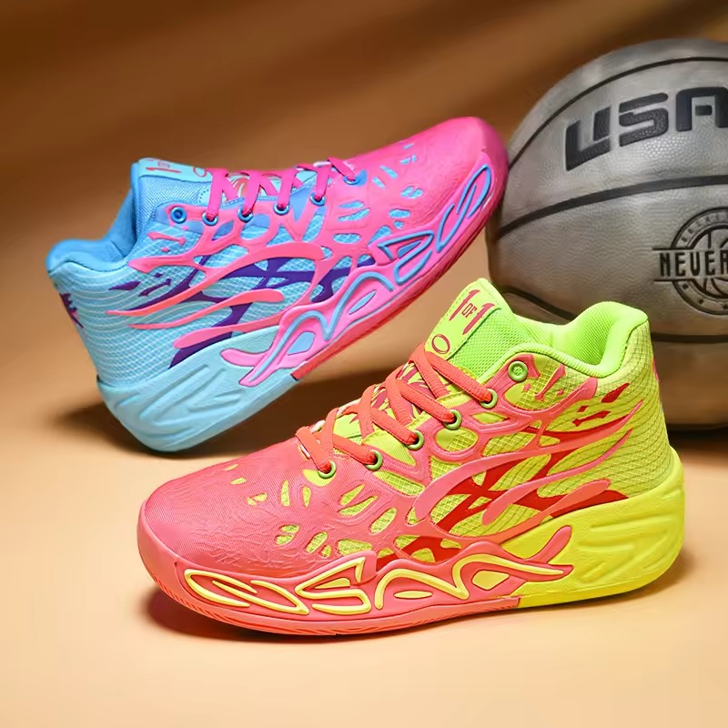 colorful basketball shoes